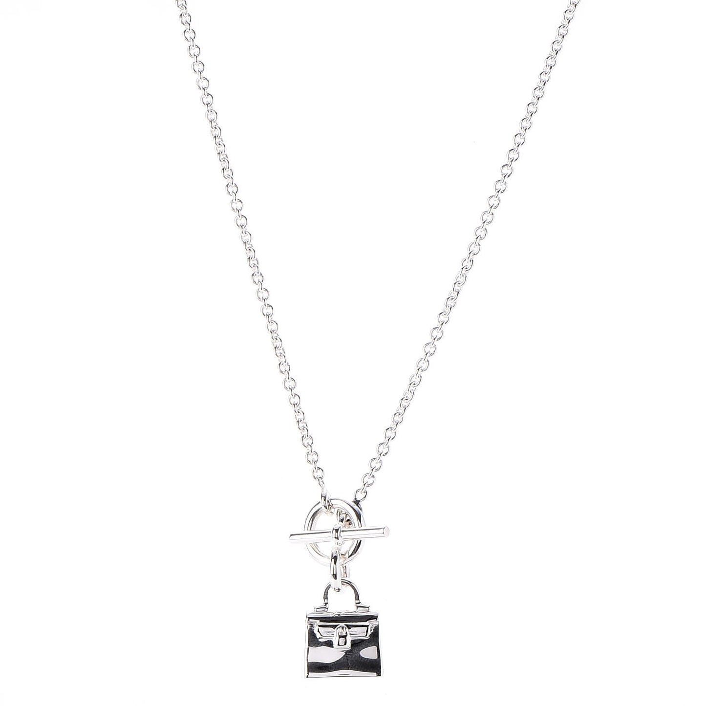 Sterling Silver Kelly Charm Pendant Necklace