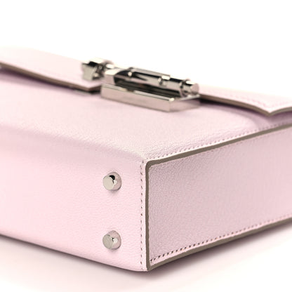 Hermes Chevre Chamkila Mini Verrou Chaine Bag Mauve Pale 9 of 10