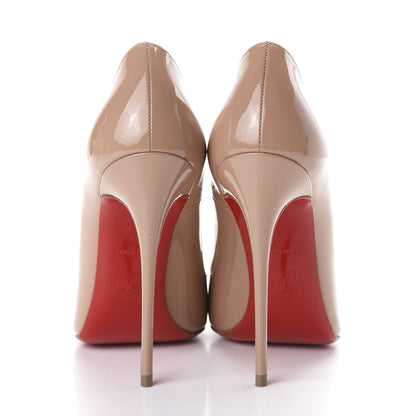 Christian Louboutin Patent So Kate 120 Pumps 37 Nude 7 of 10