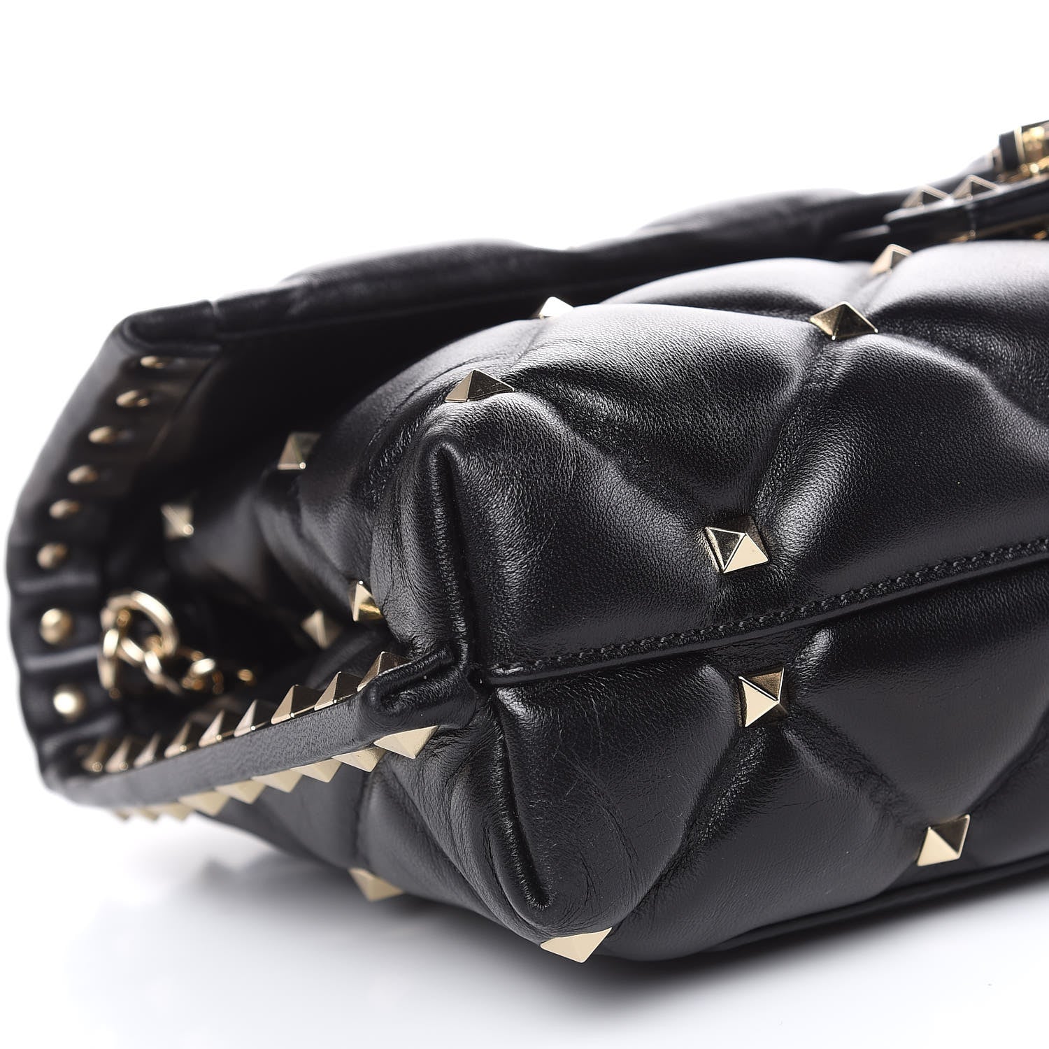 Valentino Garavani Nappa Candystud Crossbody Black 6 of 12