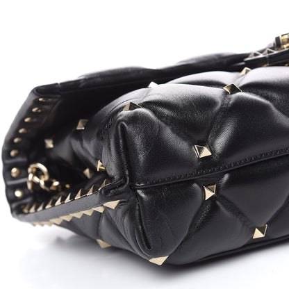 Valentino Garavani Nappa Candystud Crossbody Black 6 of 12