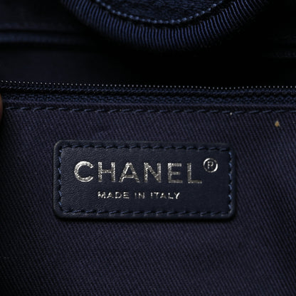 Chanel Mixed Fibers Medium Deauville Tote Navy 7 of 11
