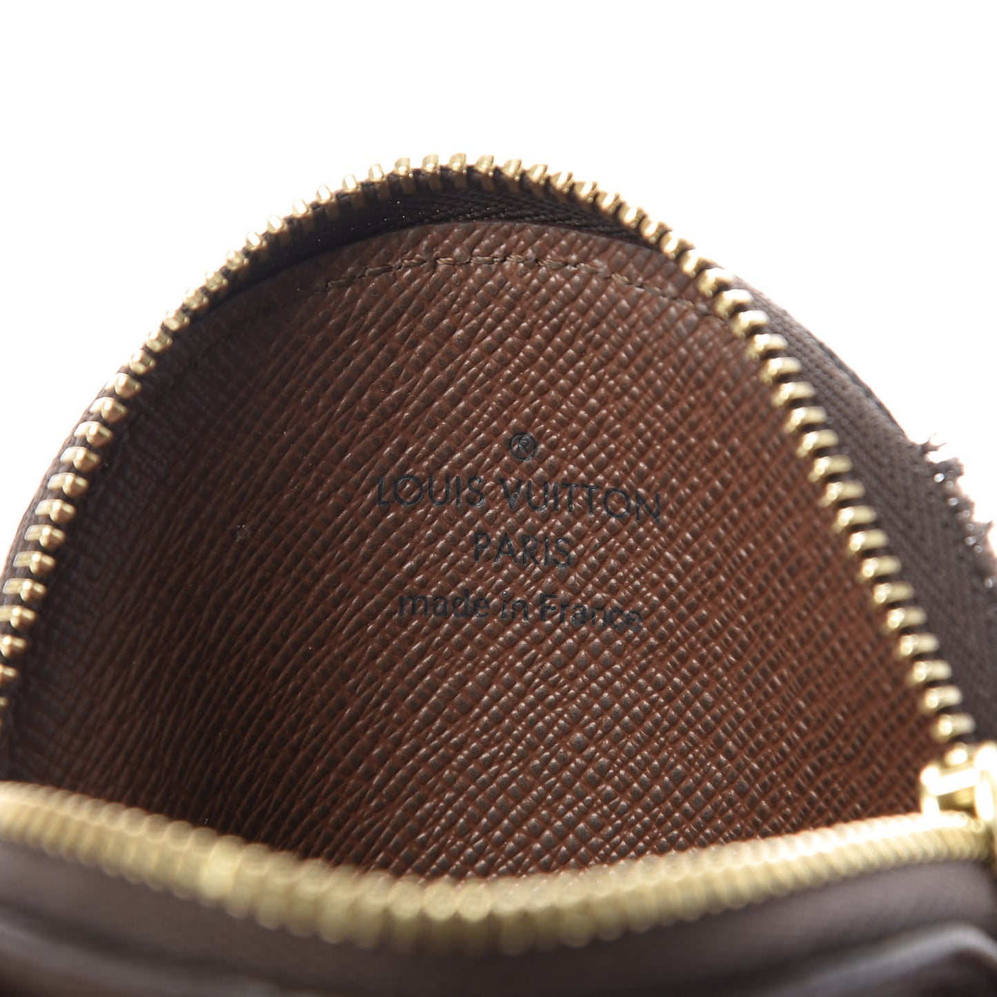 Monogram Round Coin Purse