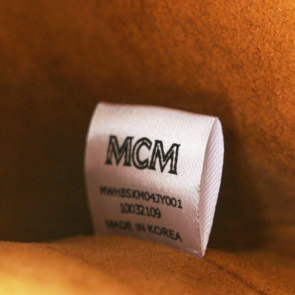 MCM Calfskin Ottomar Monogram Medium Klara Hobo Teal 8 of 12