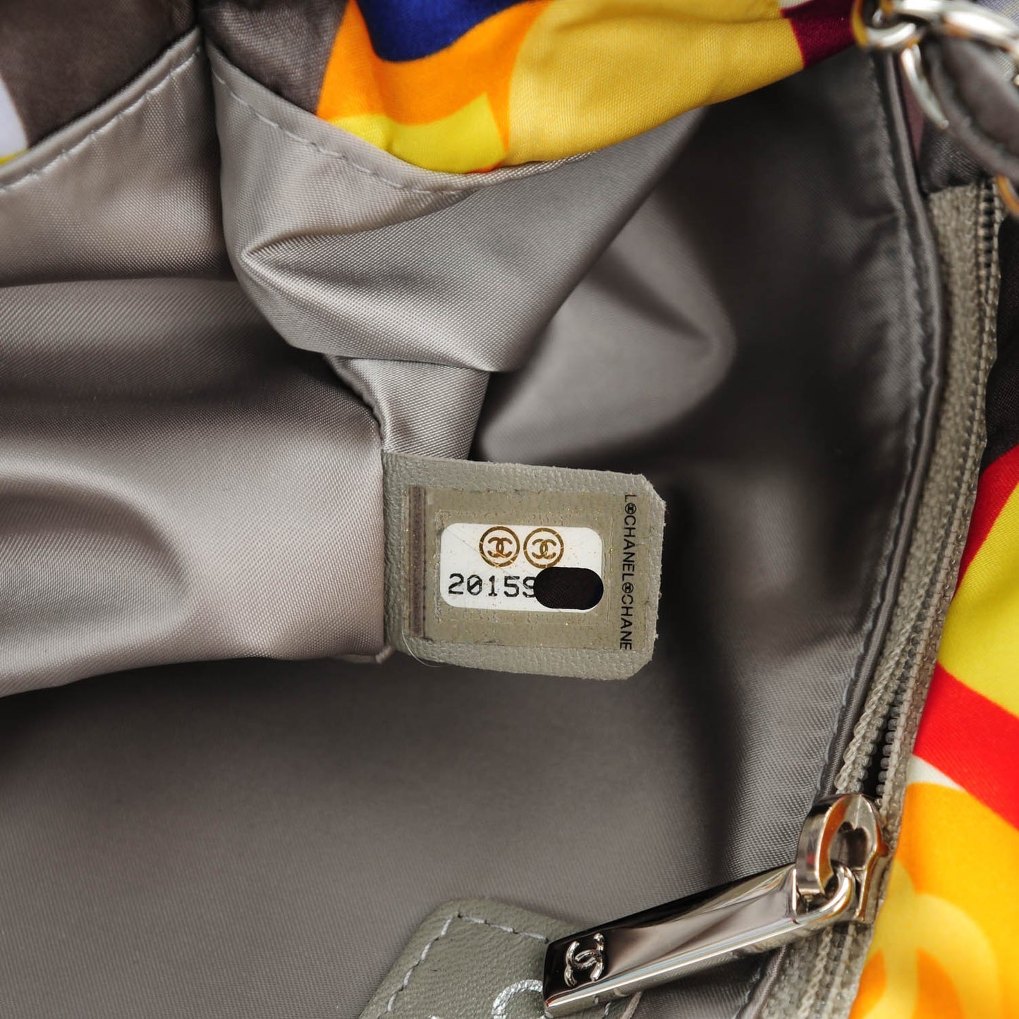 Nylon Printed Small Coco Color Flap Multicolor