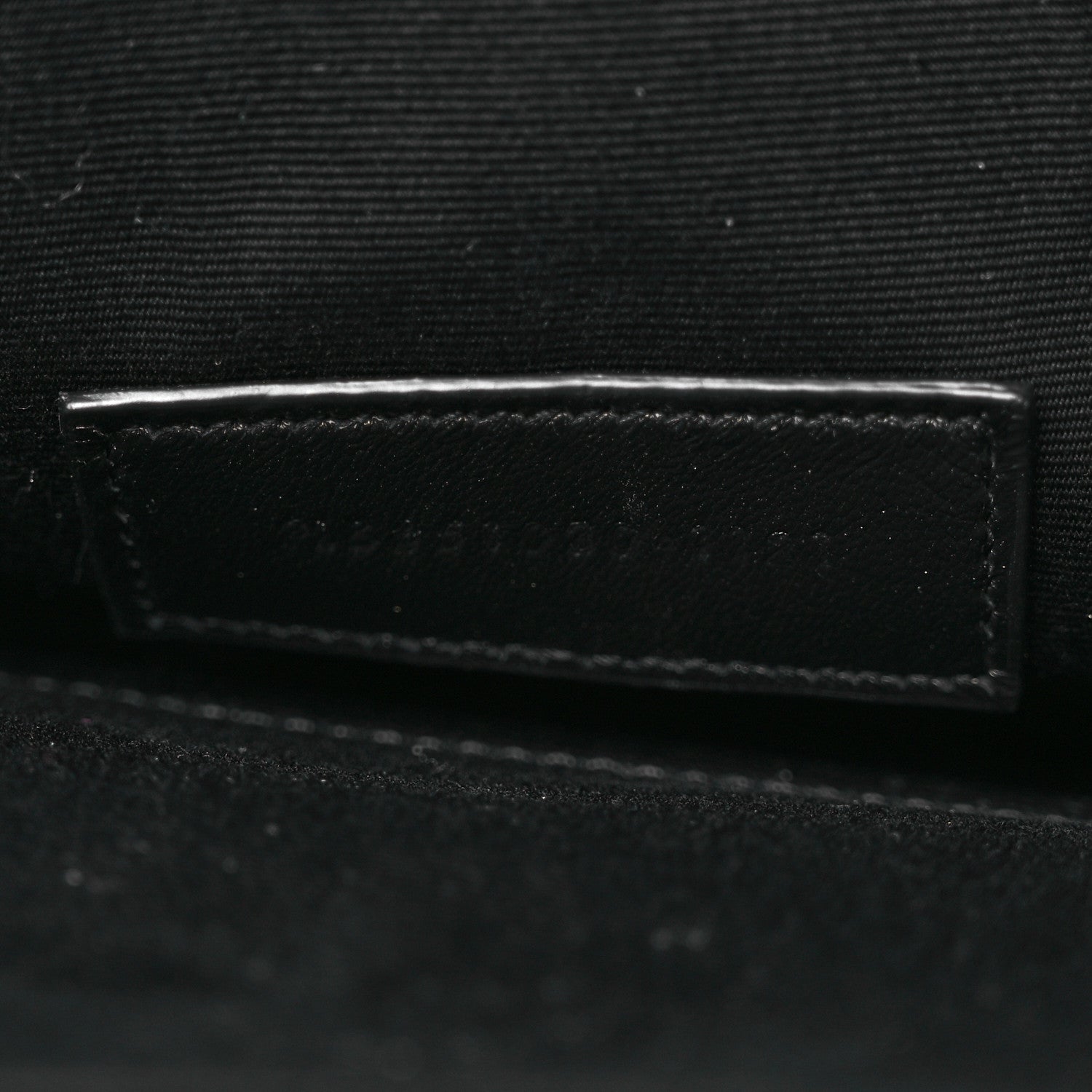 Saint Laurent Grain De Poudre Textured Mixed Matelasse Triquilt Monogram Clutch Storm 7 of 11