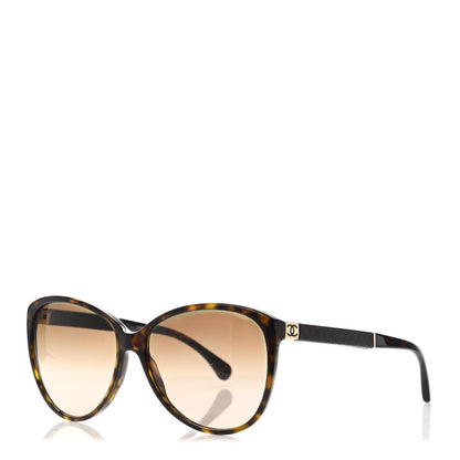 Chanel Acetate Quilted CC Sunglasses 5225Q Tortoise 1 of 4