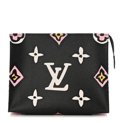 Louis Vuitton Monogram Giant Wild At Heart Toiletry Pouch 26 Black 1 of 7