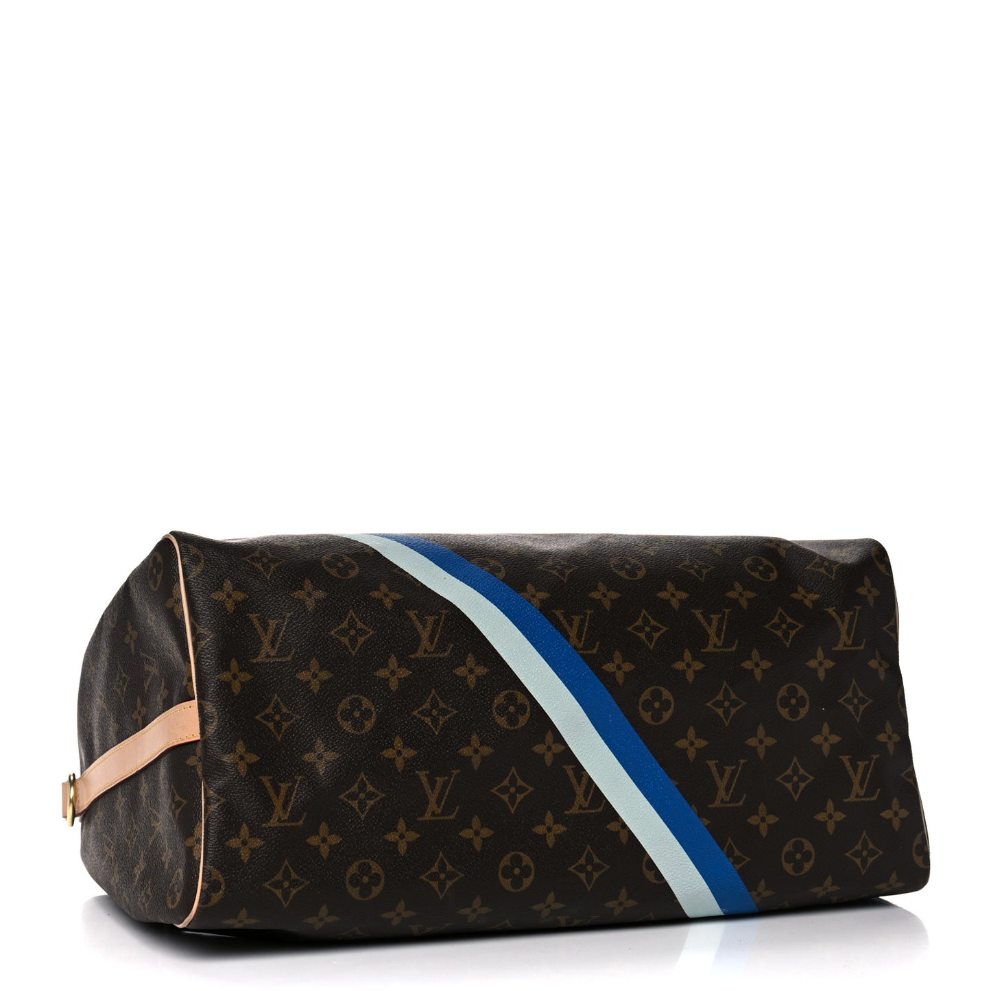 Monogram My LV Heritage Speedy Bandouliere 40 White Blue Clair
