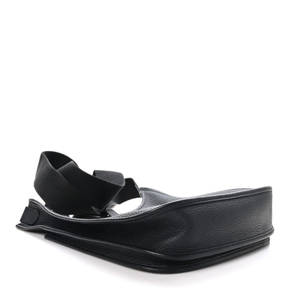Hermes Taurillon Clemence Evelyne III PM Black 4 of 10