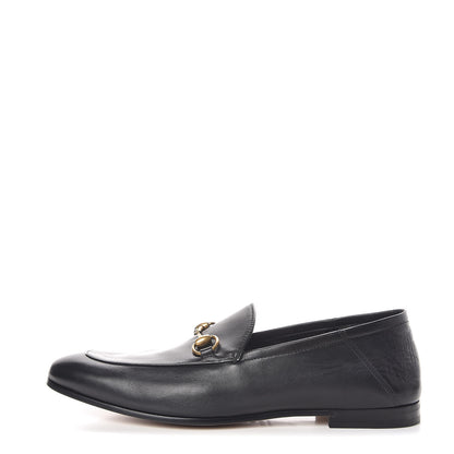 Gucci Lambskin Mens Brixton Horsebit Loafers 10.5 Black 1 of 9