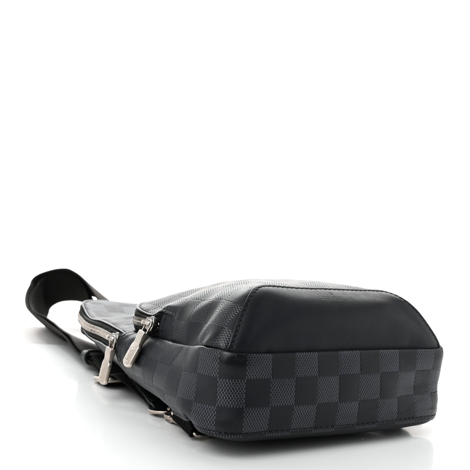 Louis Vuitton Damier Infini Avenue Sling Bag Astral Silver 4 of 10