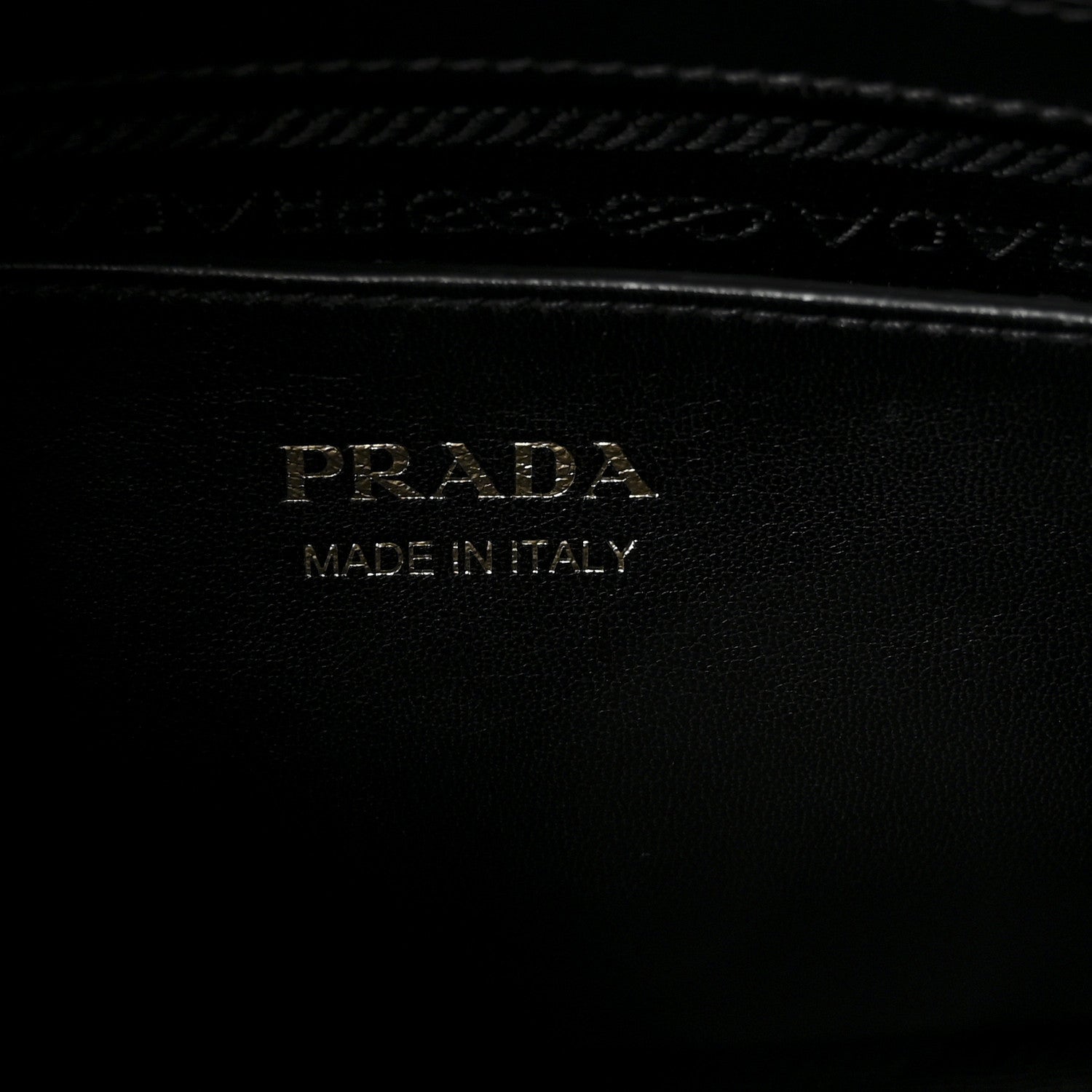 Prada Saffiano City Calfskin Medium Esplanade Tote Black 6 of 9