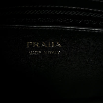 Prada Saffiano City Calfskin Medium Esplanade Tote Black 6 of 9