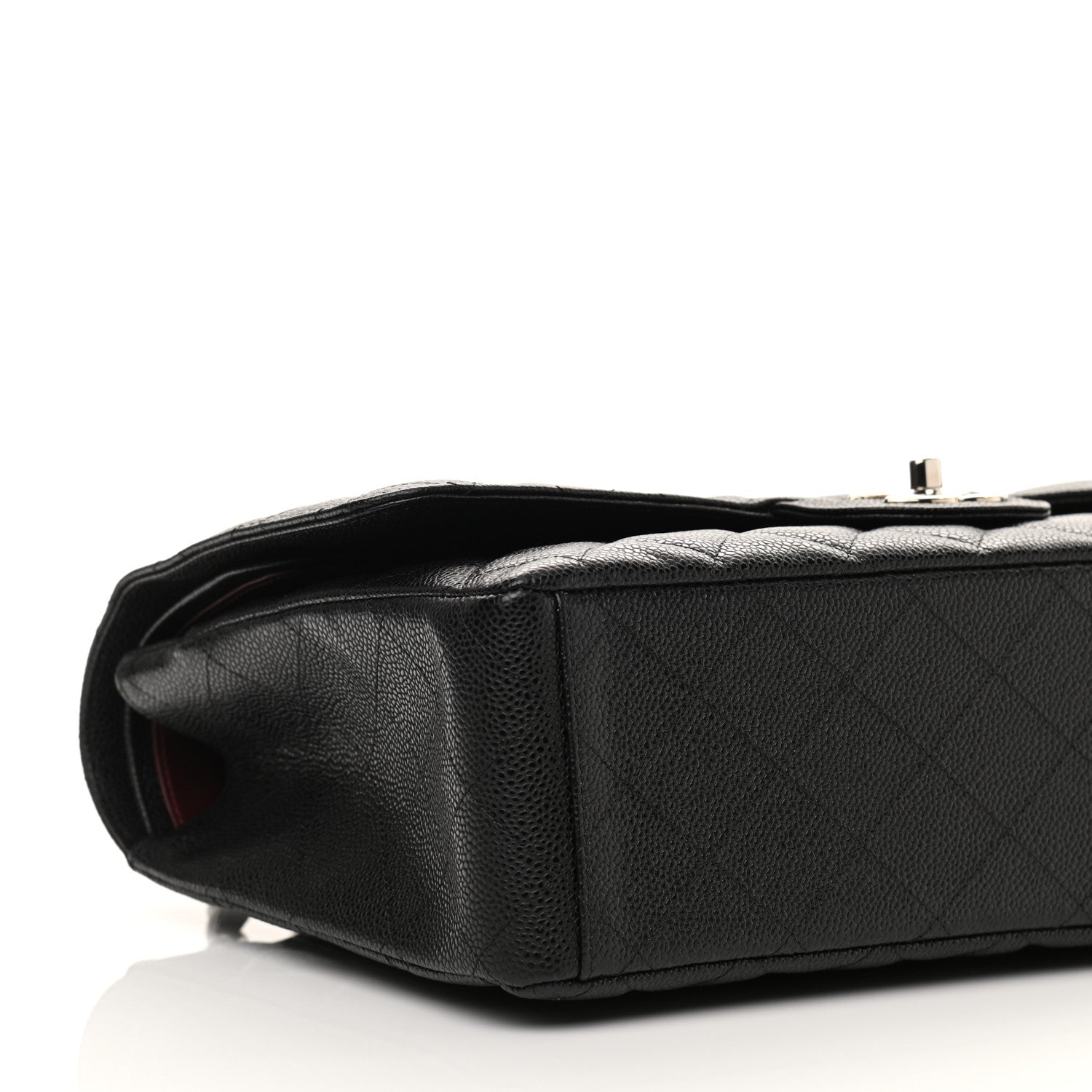 Chanel Caviar Quilted Maxi Double Flap Black 8 of 12