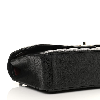 Chanel Caviar Quilted Maxi Double Flap Black 8 of 12