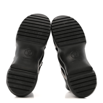 Louis Vuitton Calfskin Patent Monogram LV Archlight Sneakers 36 Black 6 of 14