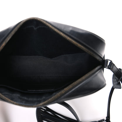 Saint Laurent Calfskin Matelasse Monogram Monochrome Lou Camera Bag Black 5 of 13
