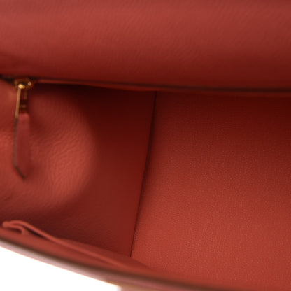 Hermes Epsom Kelly Sellier 32 Flamingo 27 of 32