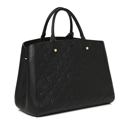 Louis Vuitton Empreinte Montaigne GM Black 2 of 10