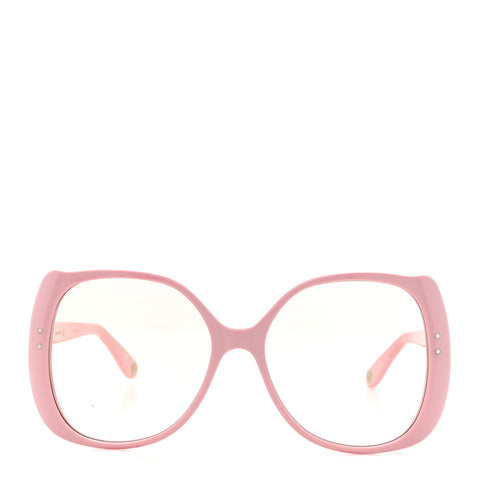 Acetate Oversize Square GG0472S Sunglasses Pink