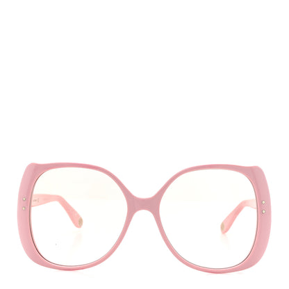 Gucci Acetate Oversize Square GG0472S Sunglasses Pink 2 of 7