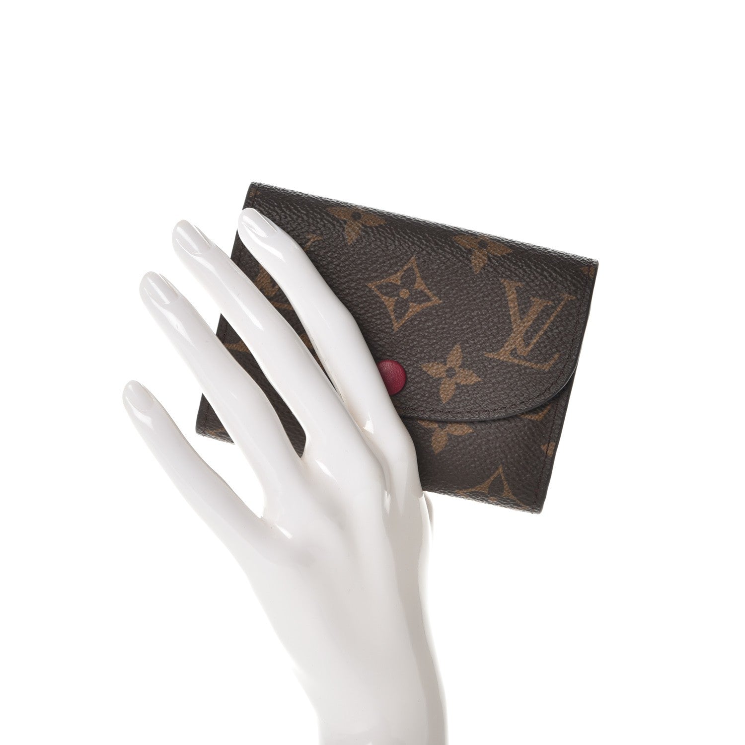 Louis Vuitton Monogram Rosalie Coin Purse Fuchsia 2 of 9