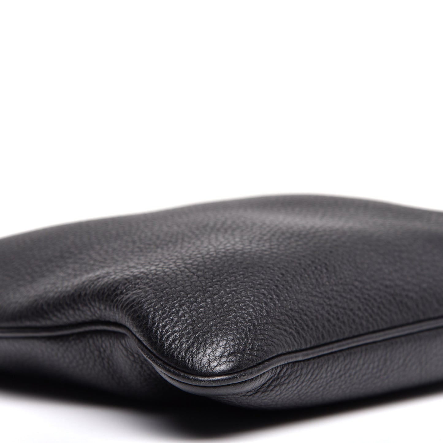 Vitello Daino Crossbody Bag Black