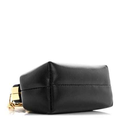 Fendi Shiny Nappa Nano Fendi First Bag Charm Black 4 of 12