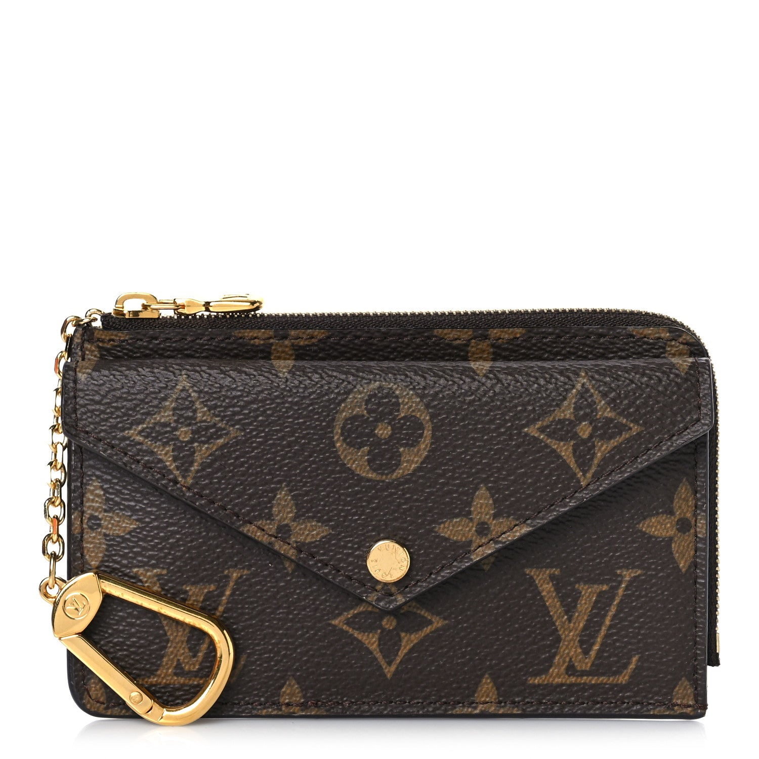 Louis Vuitton Monogram Recto Verso Card Holder Black 1 of 9