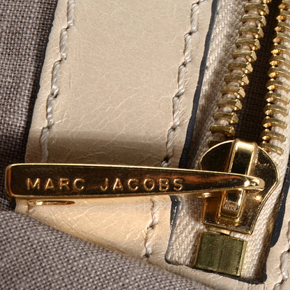 Marc Jacobs Calfskin Patchwork Little Stam Beige 8 of 9