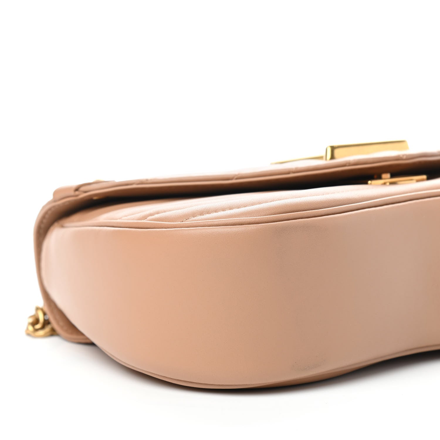 Louis Vuitton Calfskin New Wave Chain MM Noisette 7 of 11