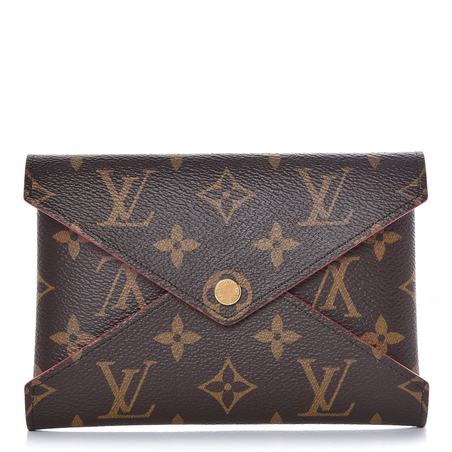 Monogram Medium Kirigami Pochette Insert Coquelicot