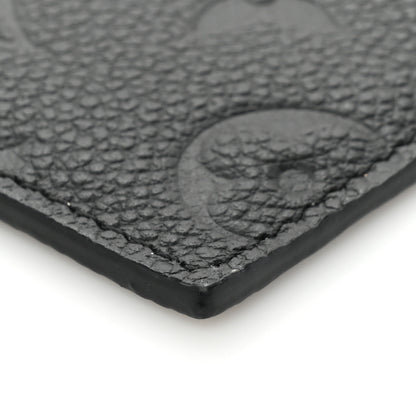 Louis Vuitton Empreinte Felicie Chain Wallet Zippered Insert Black 8 of 10