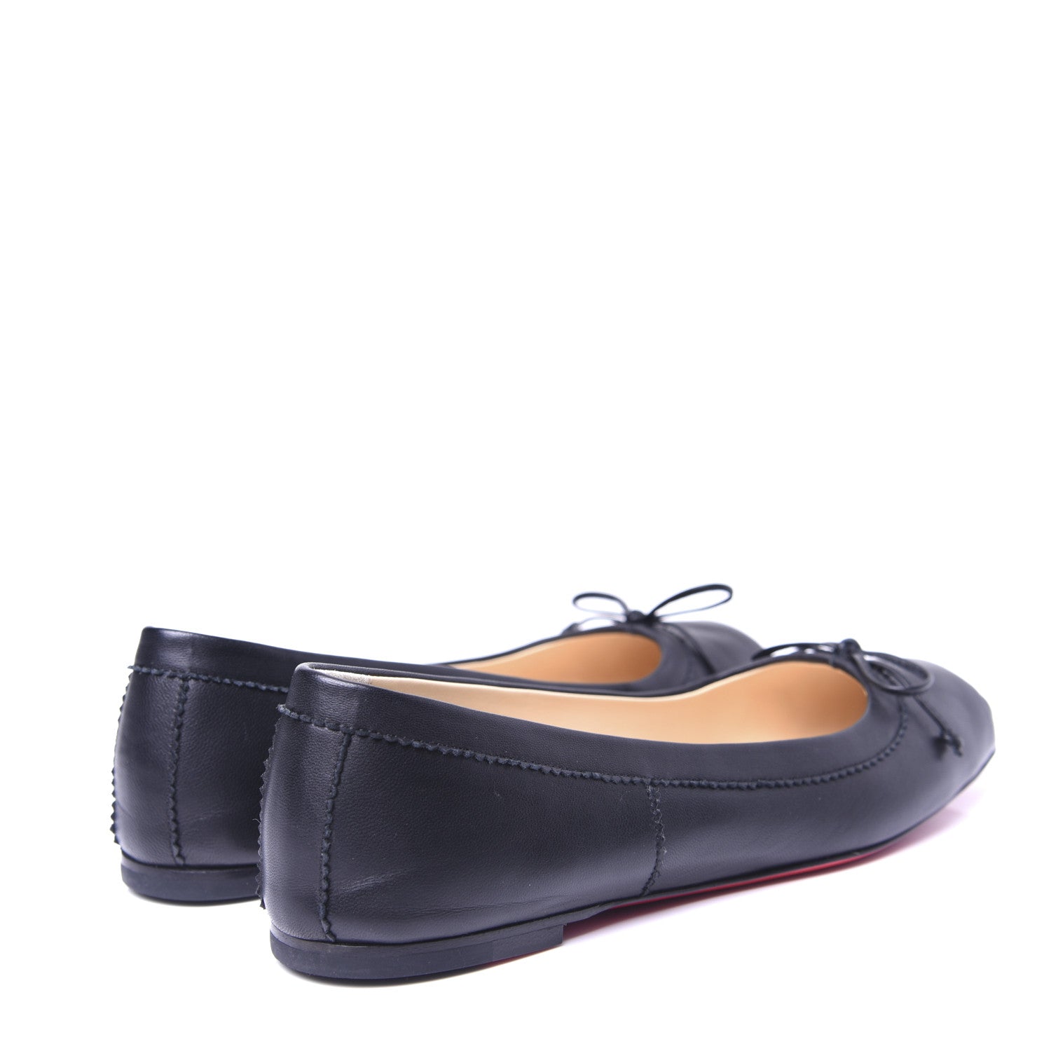 Christian Louboutin Nappa Mamadrague Flats 38 Black 3 of 11
