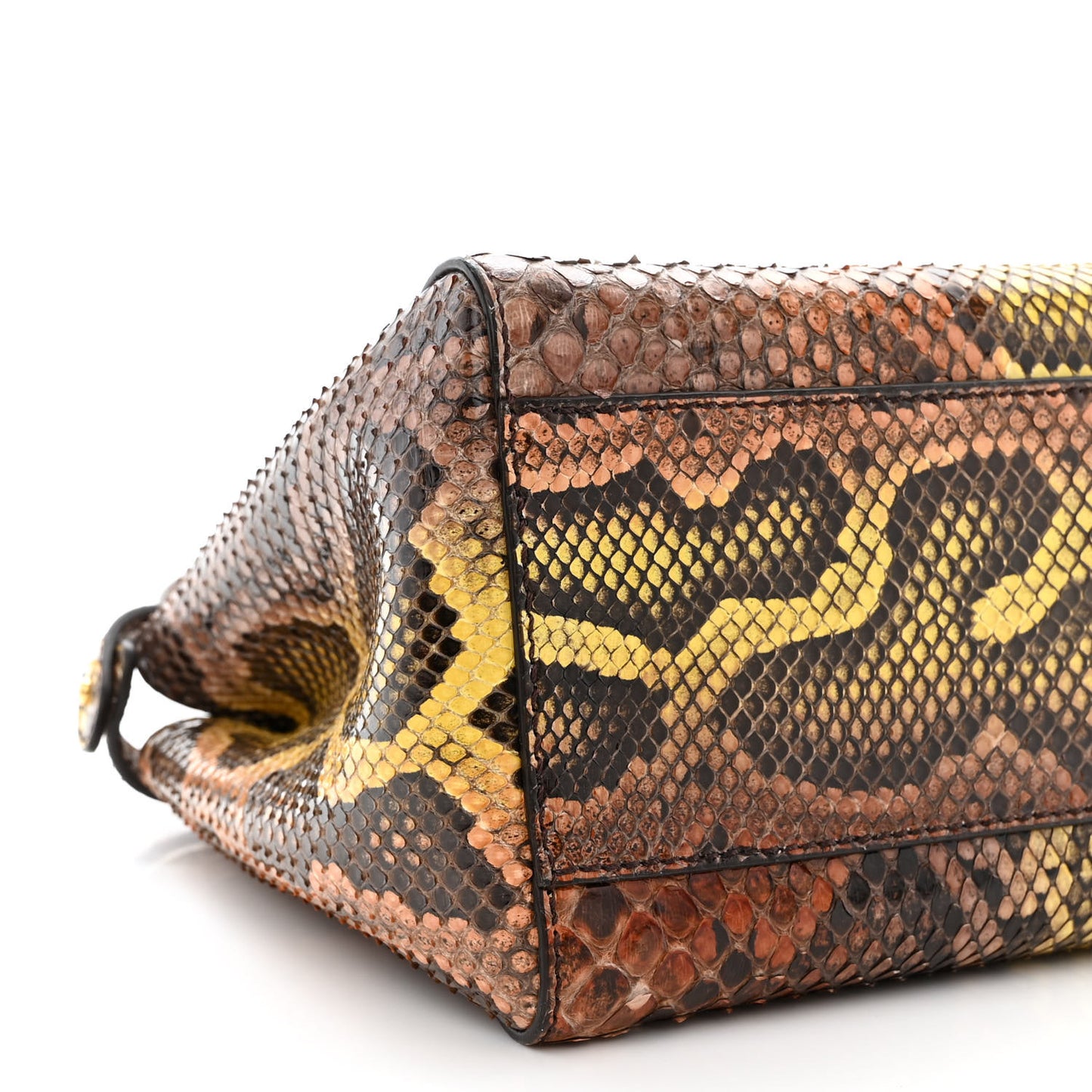 Snakeskin Mini Peekaboo Iconic Satchel