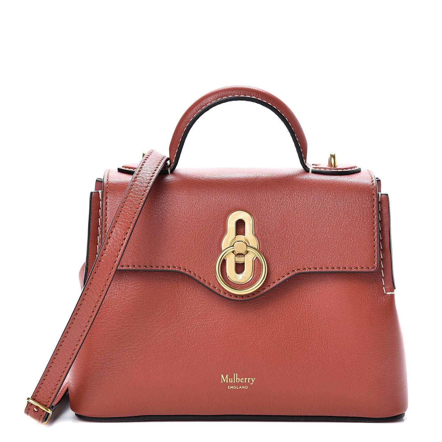 Silky Calfskin Micro Seaton Rust