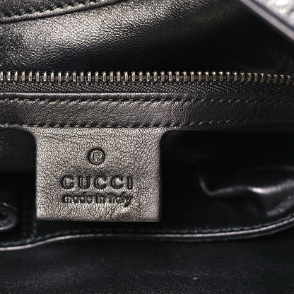 Gucci Snakeskin Medium 1970 Shoulder Bag Black Multicolor 5 of 11