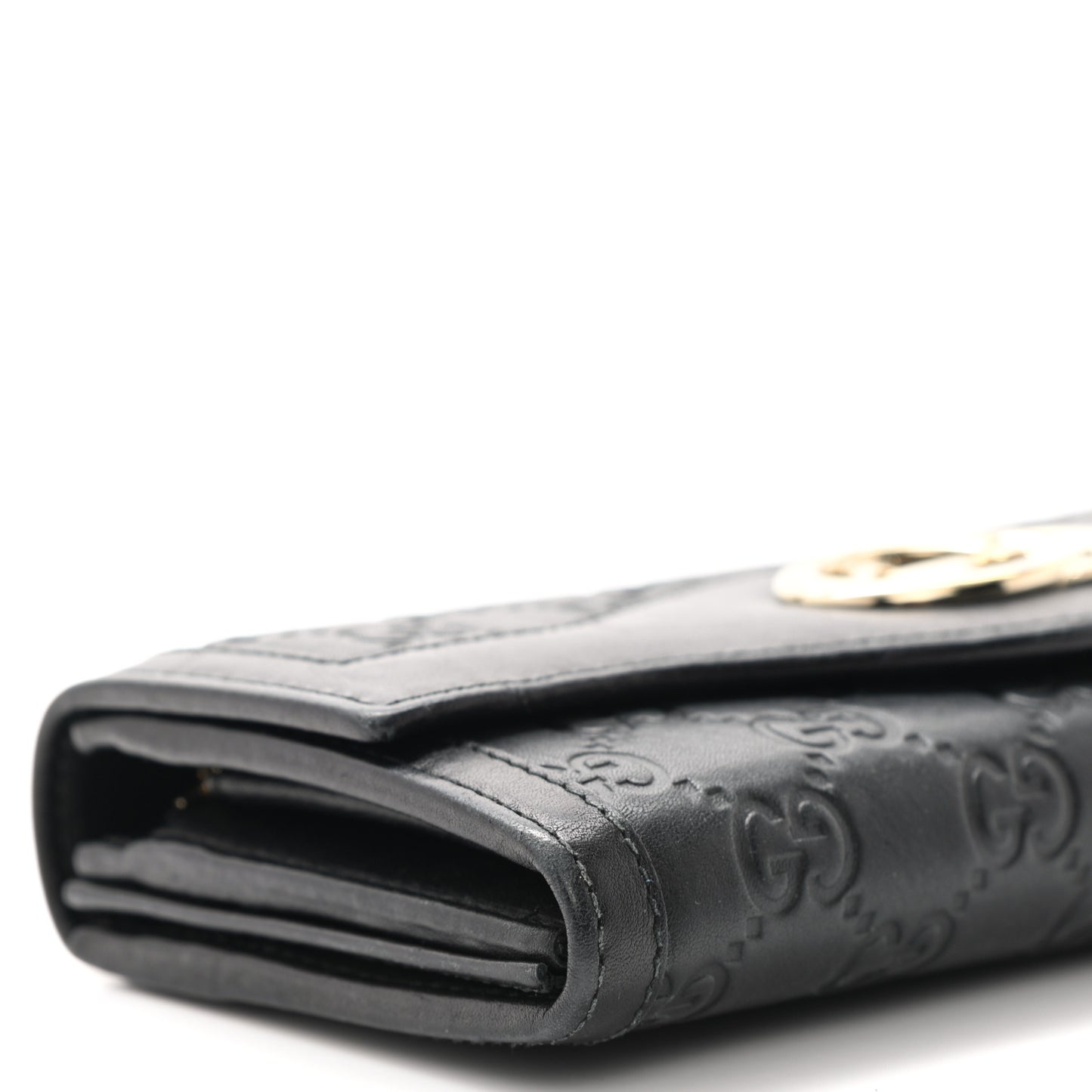 Guccissima Sukey Continental Wallet Continental Wallet Black