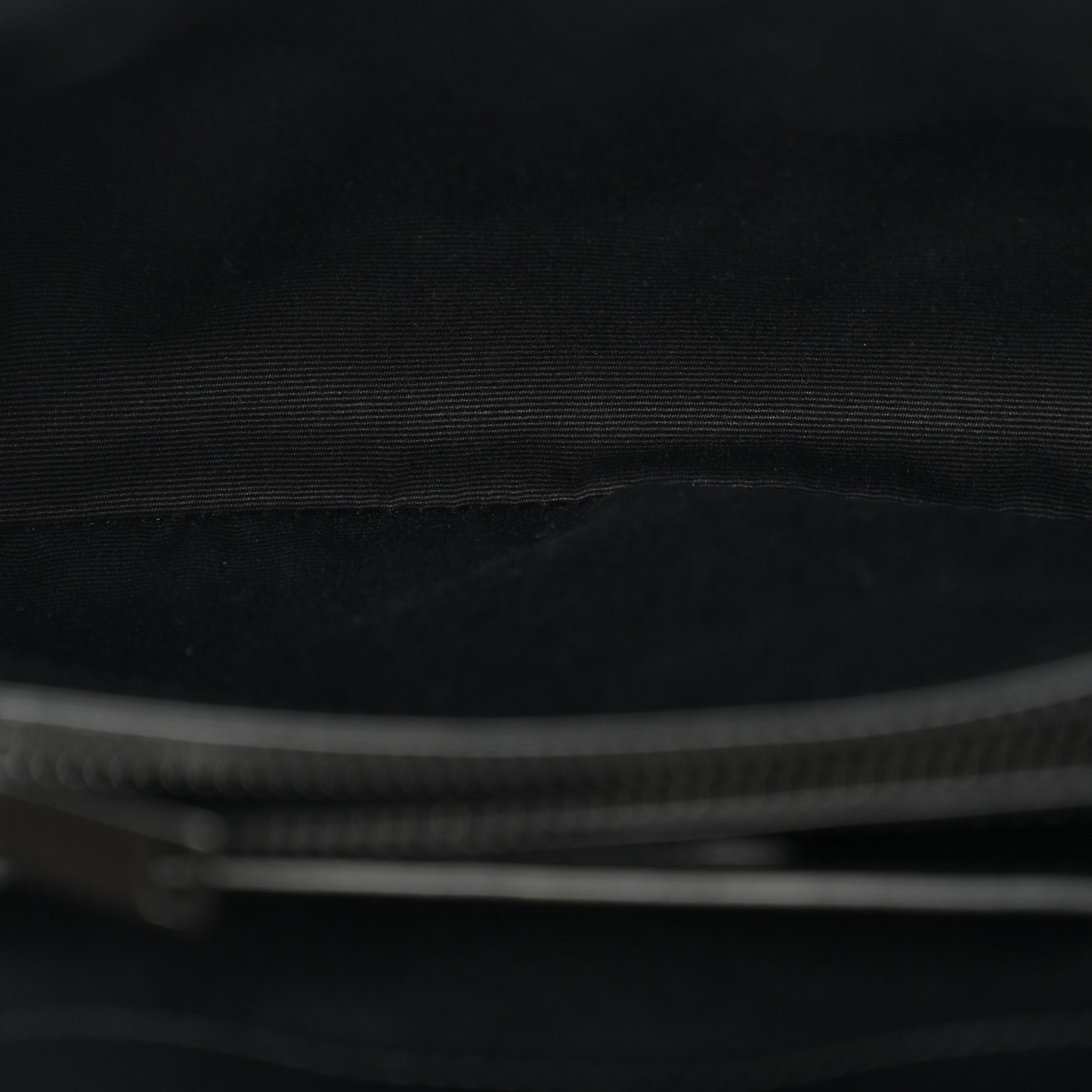Calfskin Y Quilted Monogram Monochrome Small Loulou Chain Satchel Black