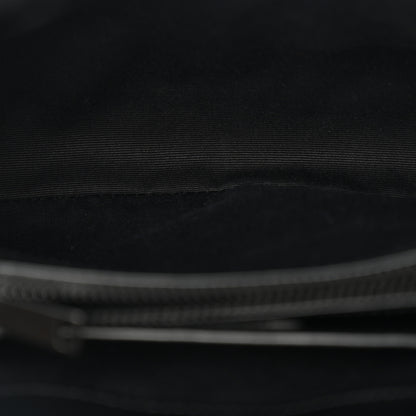 Saint Laurent Calfskin Y Quilted Monogram Monochrome Small Loulou Chain Satchel Black 4 of 9