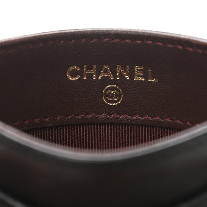 Chanel Lambskin Quilted Card Holder Black 6 of 9