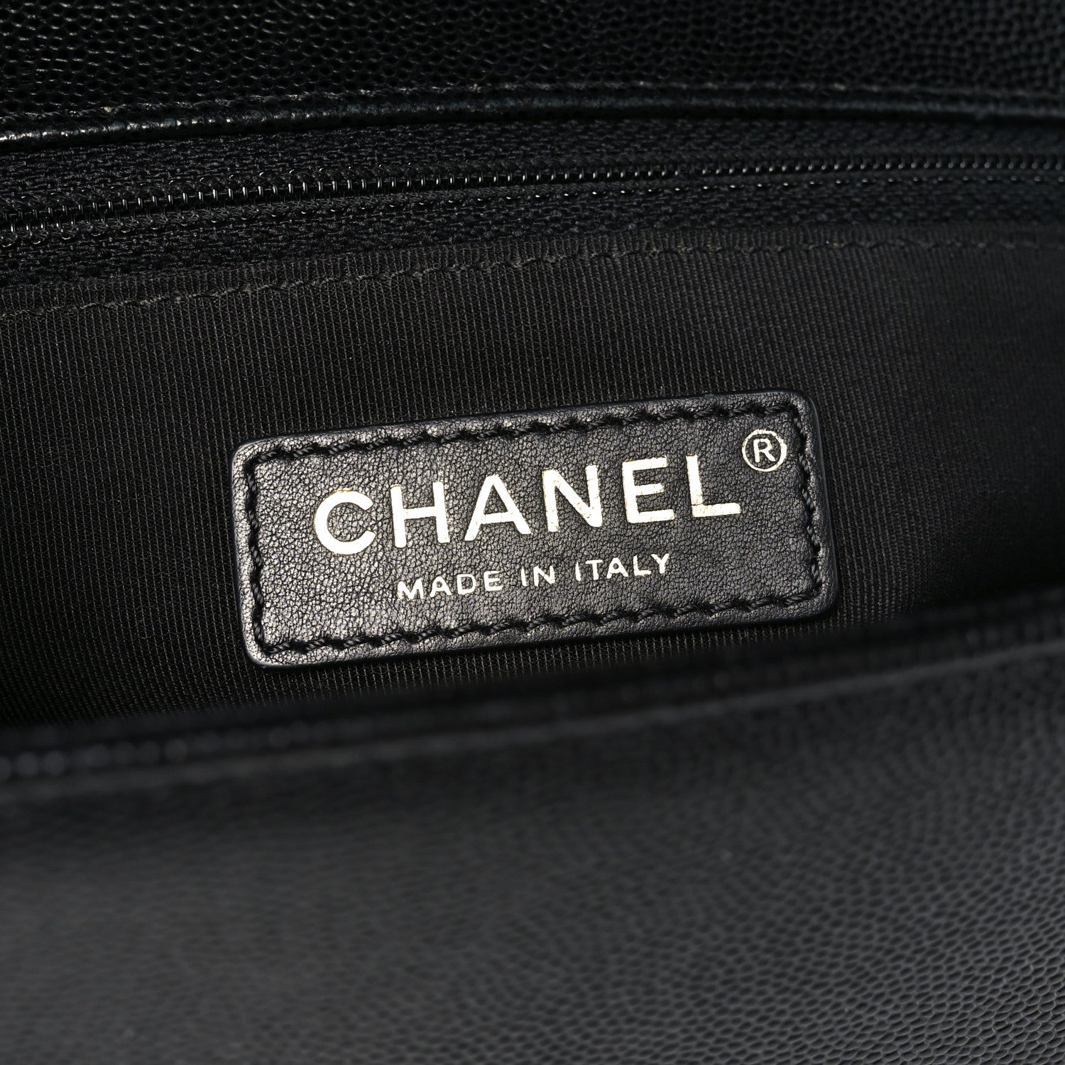 Chanel Caviar Quilted New Medium Boy Flap Black 6 of 10