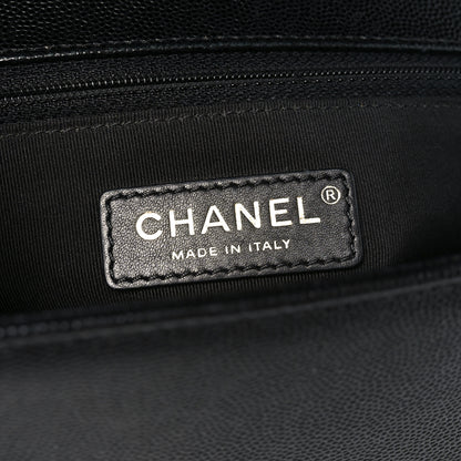 Chanel Caviar Quilted New Medium Boy Flap Black 6 of 10
