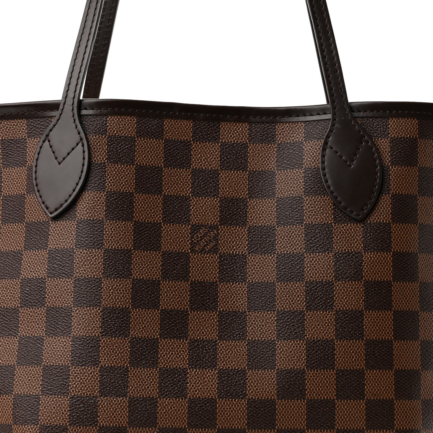 Damier Ebene Neo Neverfull MM Rose Ballerine