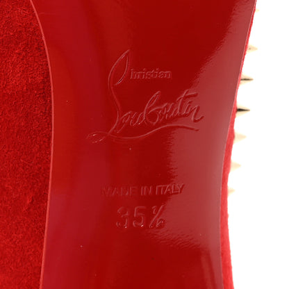 Christian Louboutin Veau Velours Anjalina 85 Pumps 35.5 Loubi 7 of 9