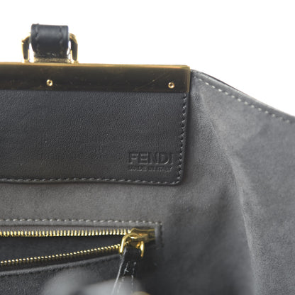 Fendi Vitello Elite Large 3Jours Tote Black 8 of 9