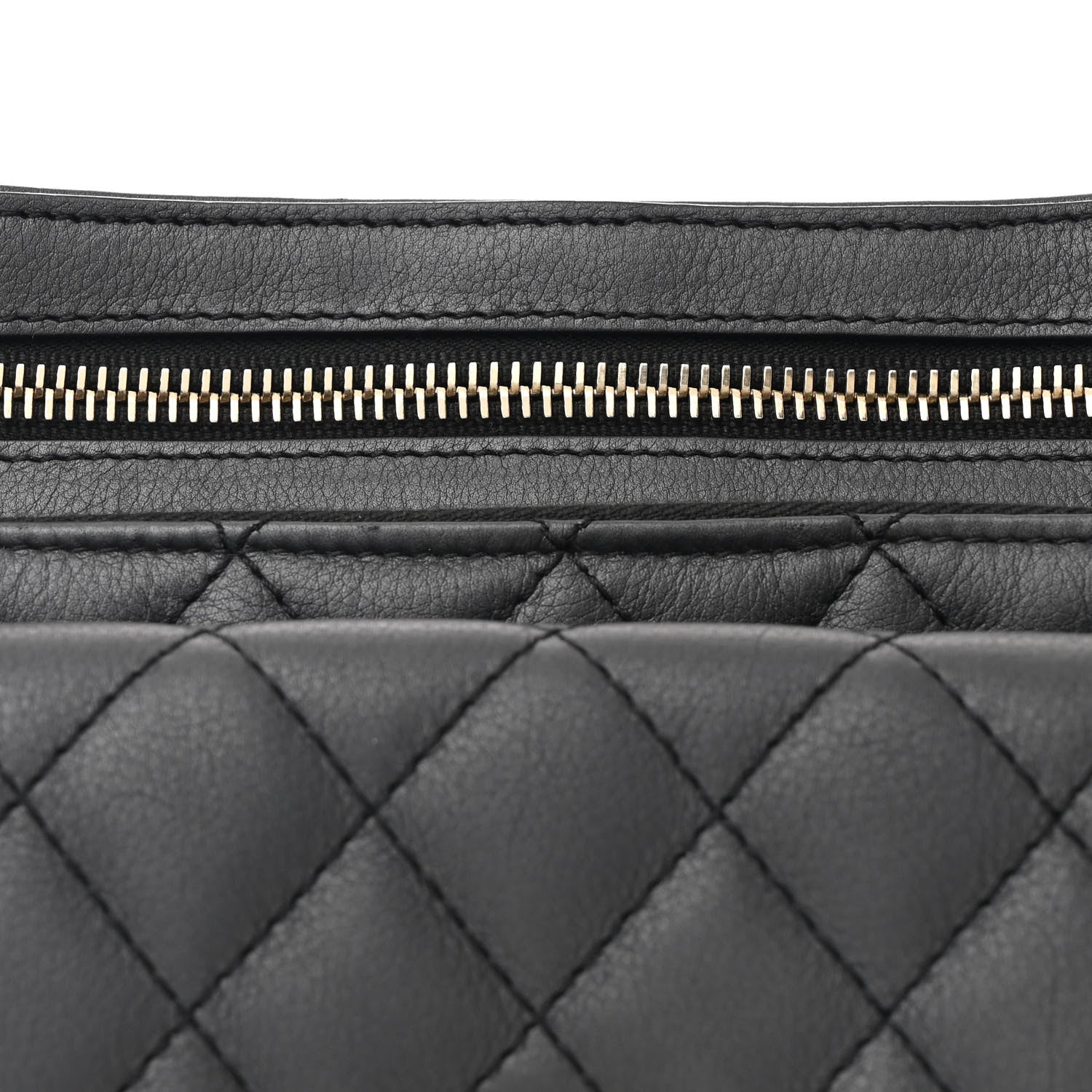 Chanel Calfskin Flap Chain Waist Bag Black 9 of 11