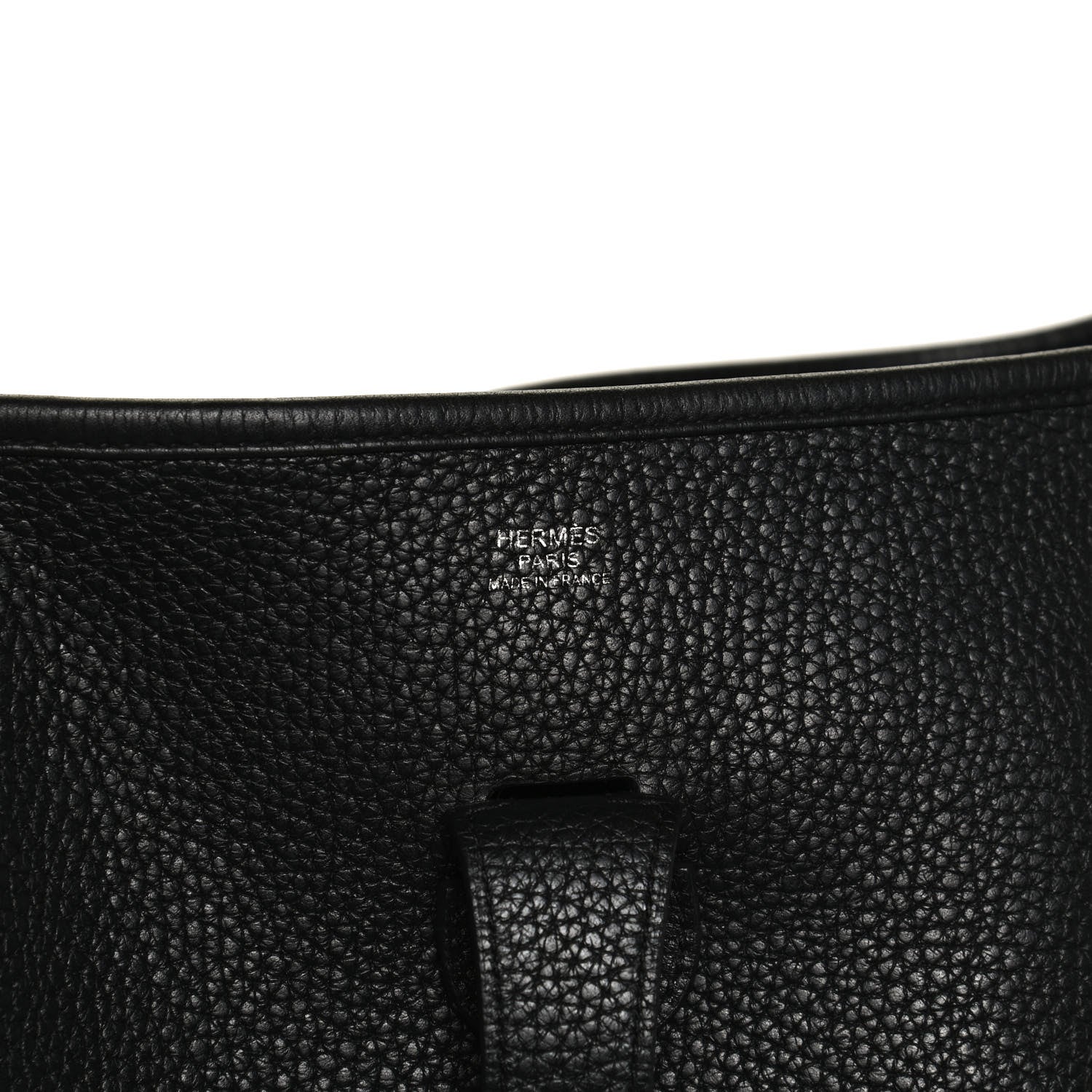 Hermes Taurillon Clemence Evelyne III PM Black 6 of 13
