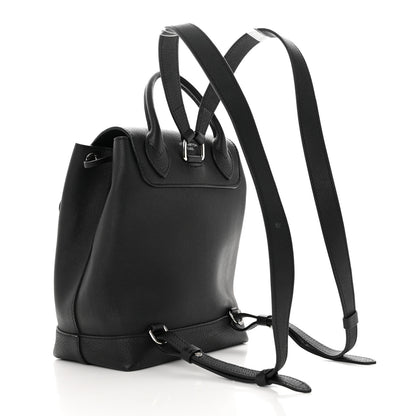 Louis Vuitton Calfskin Lockme Backpack Black 3 of 16